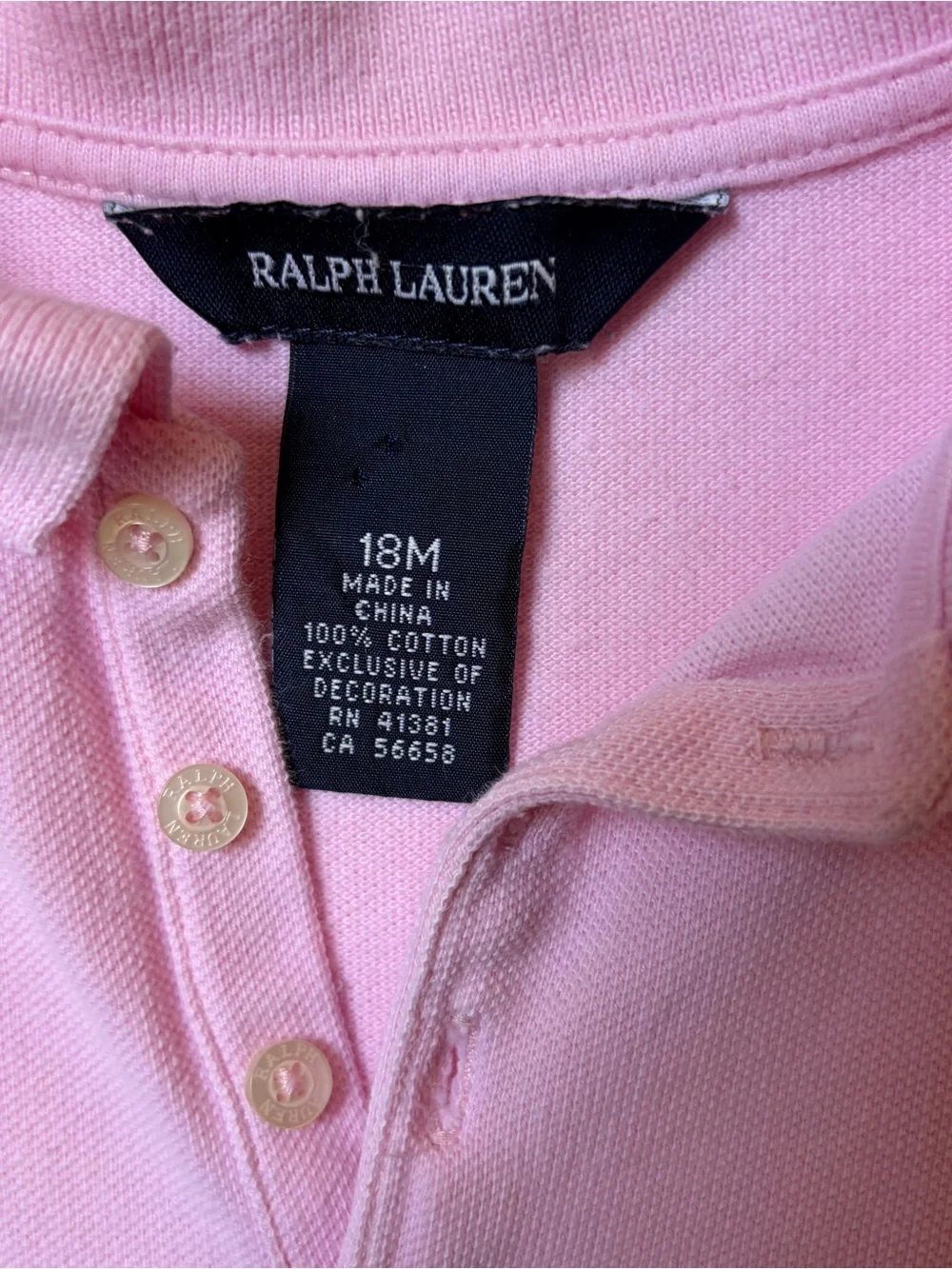 Ralph Lauren brand polo